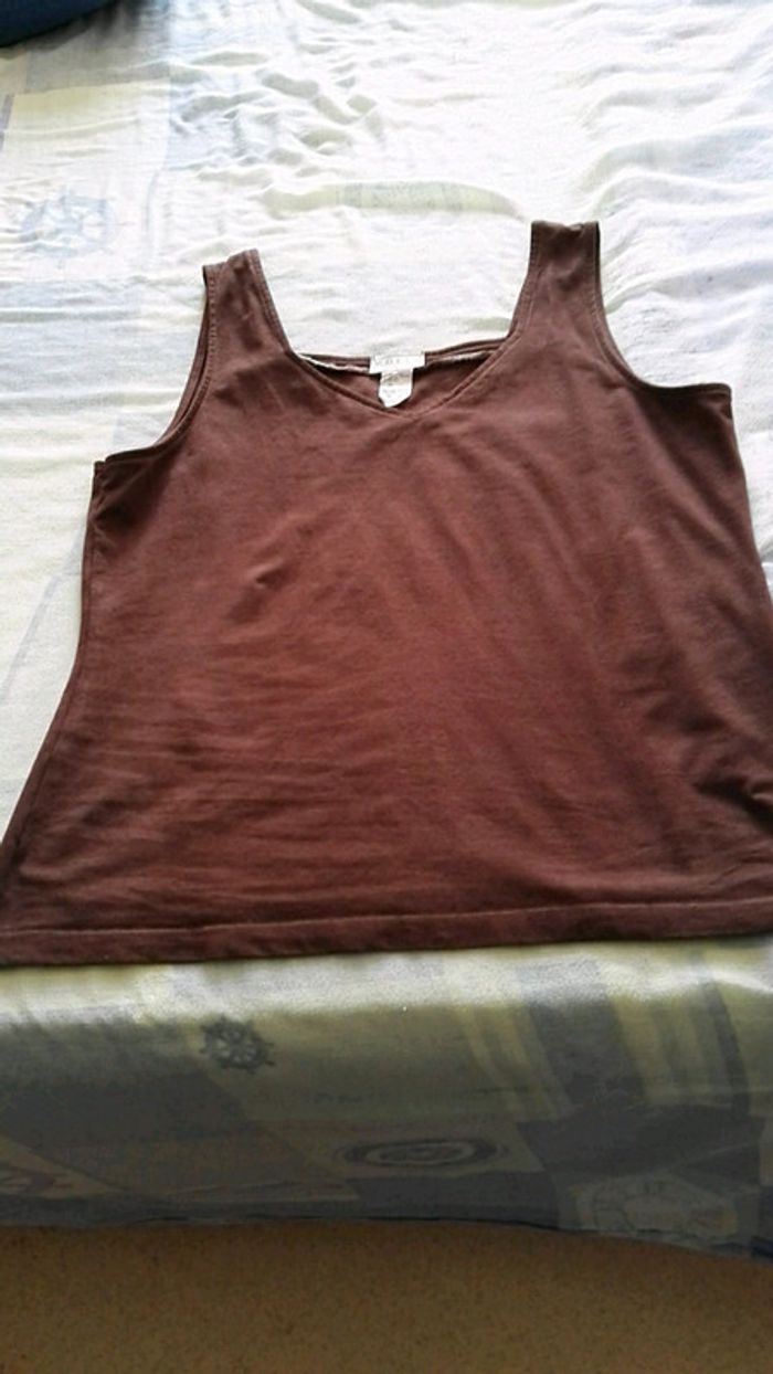 Débardeur marron