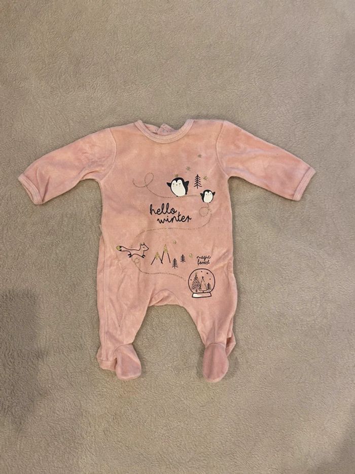 Pyjama bébé fille 1 mois