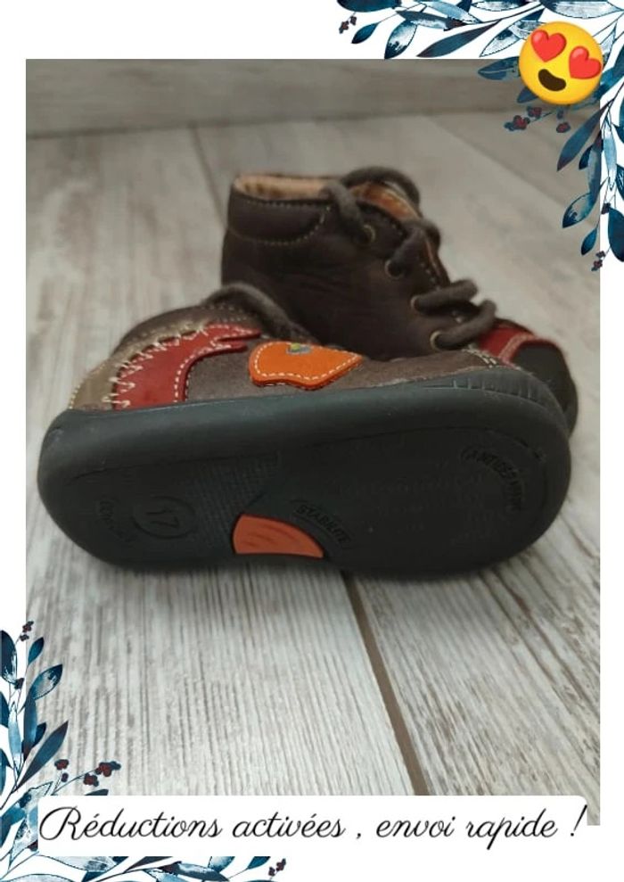 Chaussures bébé hérisson taille 17 - photo numéro 6
