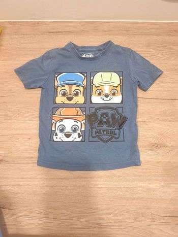 Tee-shirt manches courtes,pat patrouille 3/4 ans