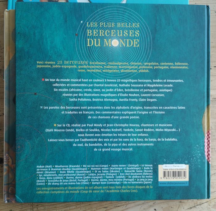 Lot de 3 livres cd audio berceuses et histoire - photo numéro 4