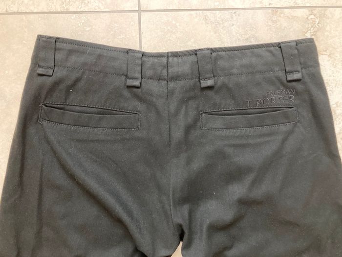 Pantalon noir Freeman T.Porter - photo numéro 5