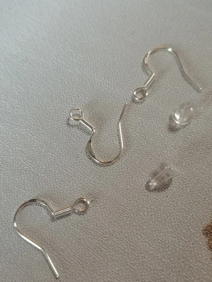 Boucles d'oreilles pendentif - photo numéro 4