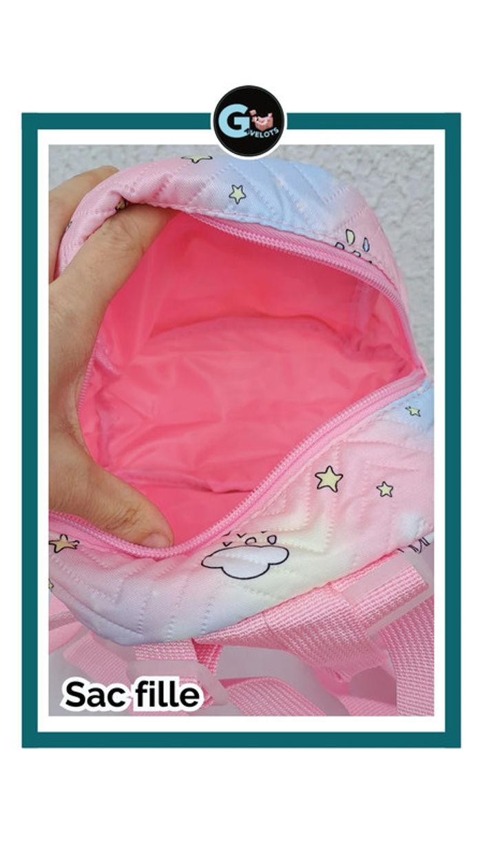 🦚Sac à dos fille - photo numéro 5