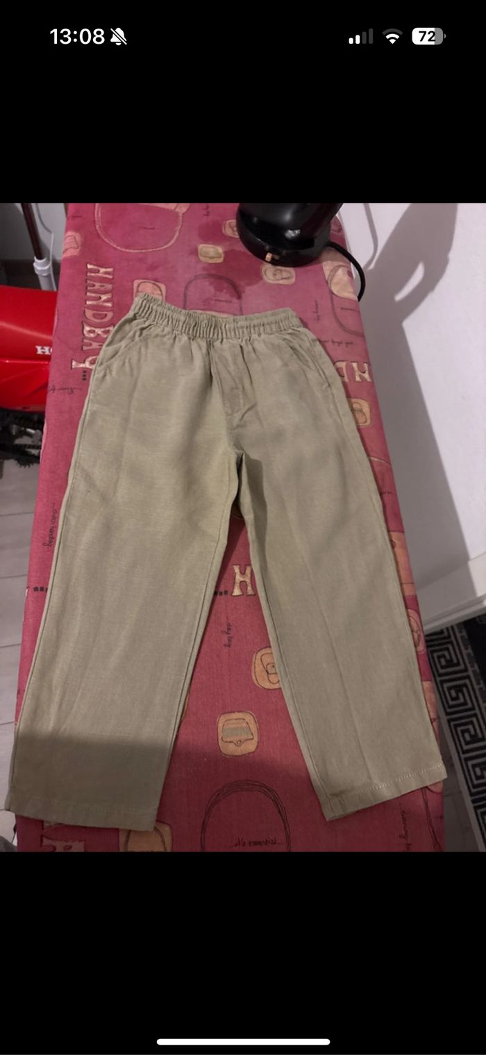 Pantalon fin Zara
