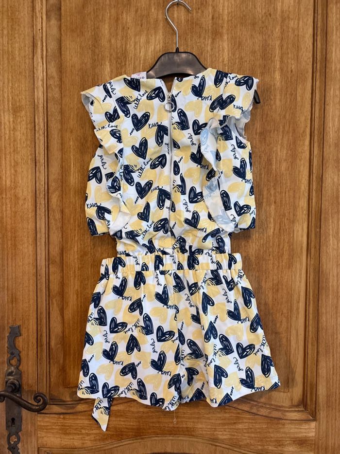 Combi short à motifs cœurs - photo numéro 3