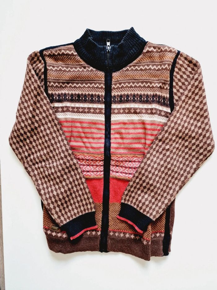 Catimini - Gilet, fermeture zippée en laine (10 ans)