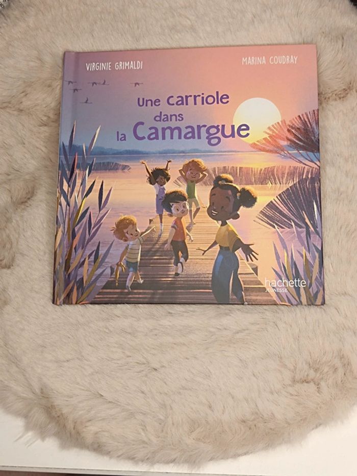Une carriole dans la camargue💜Livre McDo 💜