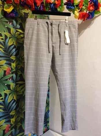 Pantalon à carreaux  be normal