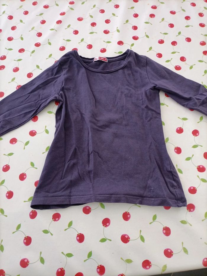 Tee-shirt uni manches longues dpam