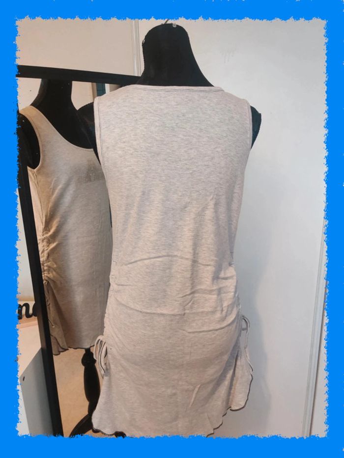 Robe coton débardeur été sans manches - photo numéro 5