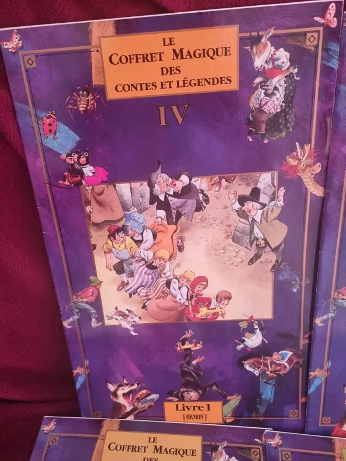 Lots de 5 grands livres de contes - photo numéro 2