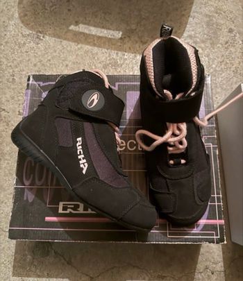 Chaussure  botte moto femme