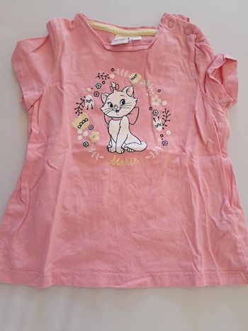 tee shirt fille 2 ans disney