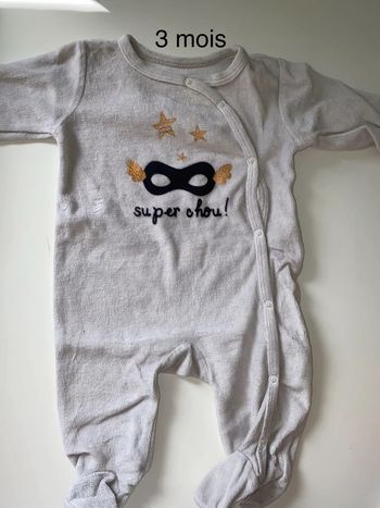 Pyjama 3 mois