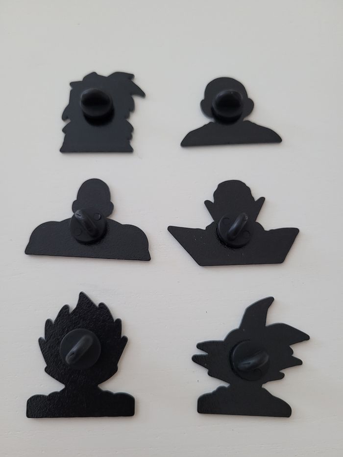 Lot de 6 pins Dragon Ball Z - photo numéro 3