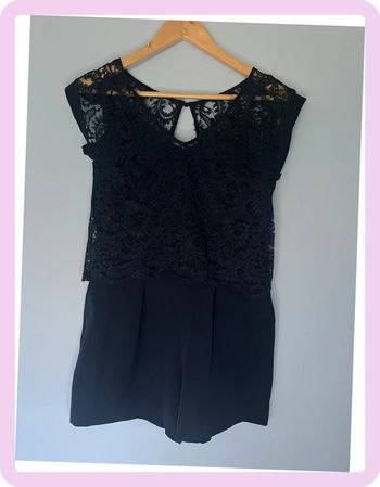 💙 Combinaison short bleu marine à dentelle – Naf Naf - Taille 34