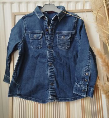 Sergent Major Chemise Jean Garçon 3 ans