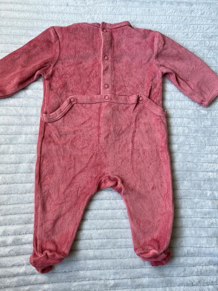 Pyjama velours Kiabi 3 mois - photo numéro 4