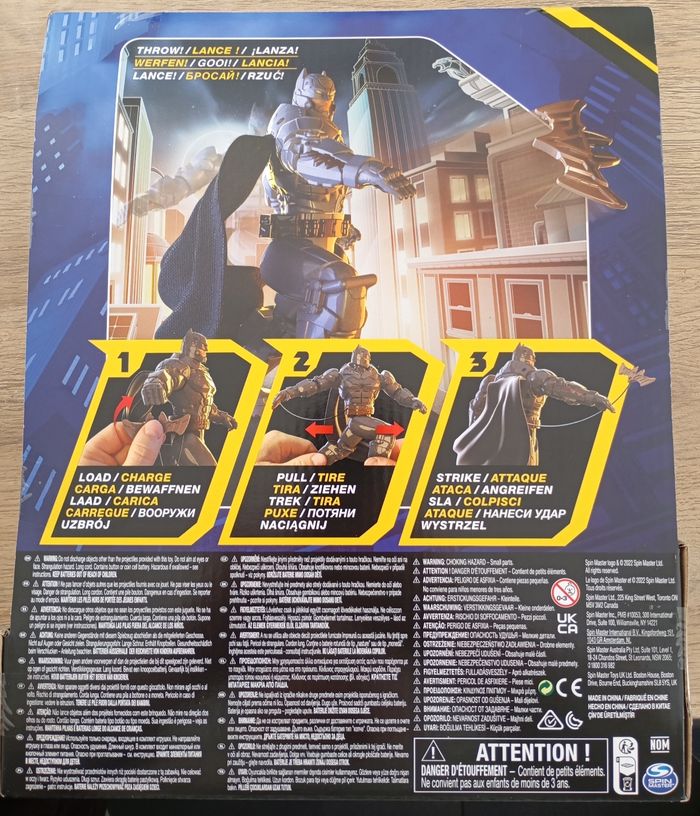 Figurine Batman lumineuse et effets sonores neuve - photo numéro 2