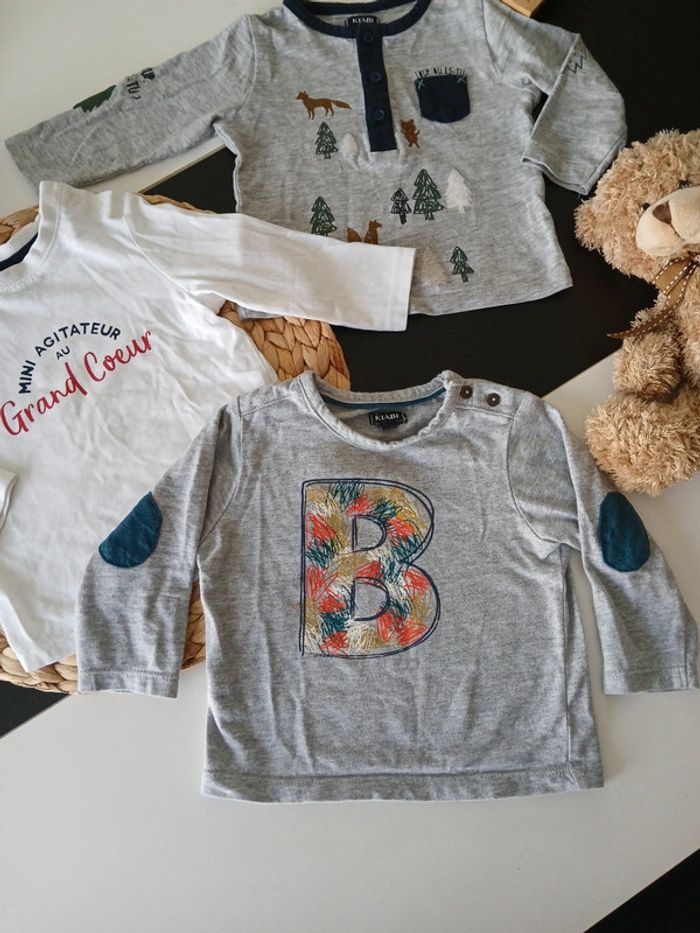 Lot haut ML bébé garçon Taille 6 mois🌿🦊 - photo numéro 6