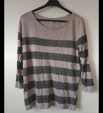 Maillot gris noir kookai taille 2