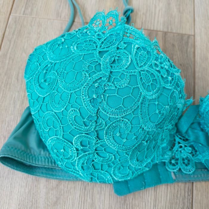 Soutien gorge tissaia taille 90b bleu turquoise - photo numéro 2