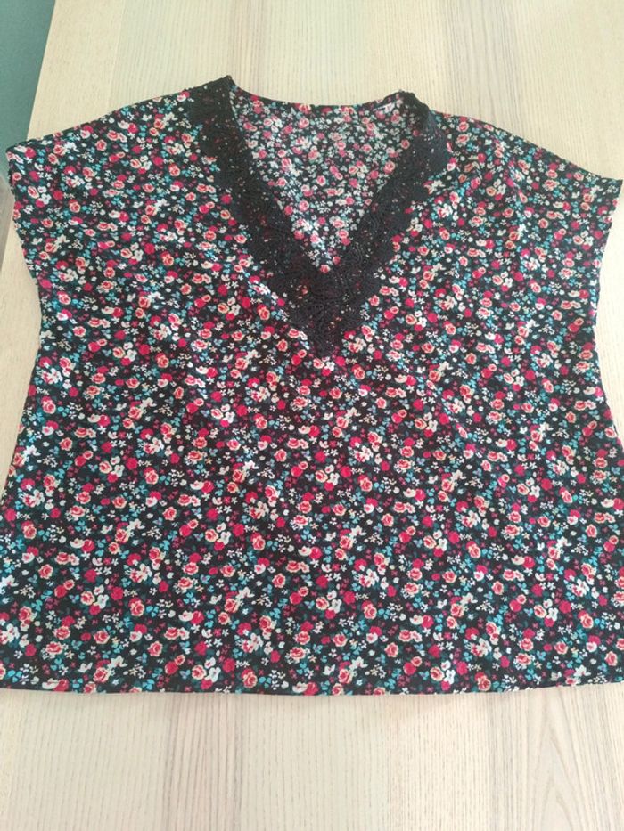 Blouse manches courtes Shein Curve XL