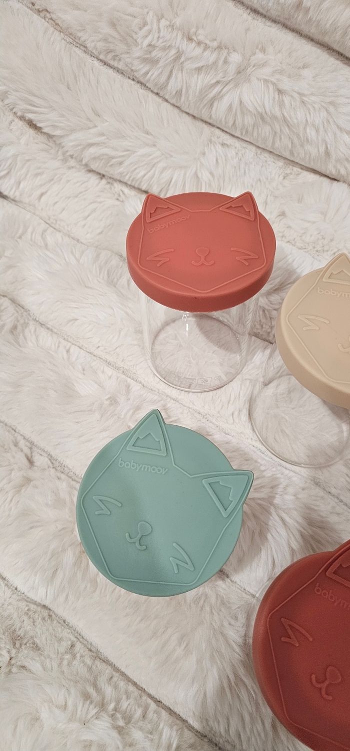 Lot de 9 pots en verre Isy bowls de Babymoov - photo numéro 5
