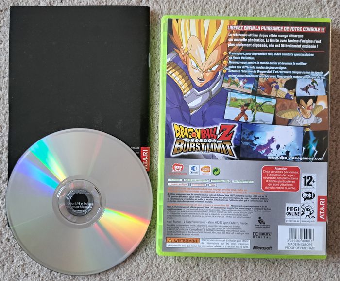 🎮 Dragon Ball Z Burst Limit Microsoft Xbox 360 - photo numéro 3