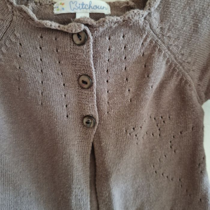 1 mois gilet kitchoun - photo numéro 3