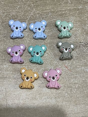 Perle silicone koala