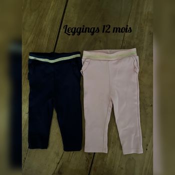 Lot de 2 leggings