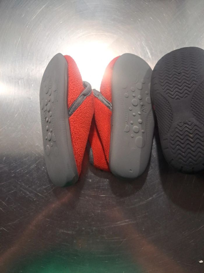 Lot 2 paires chaussons garcon - photo numéro 5