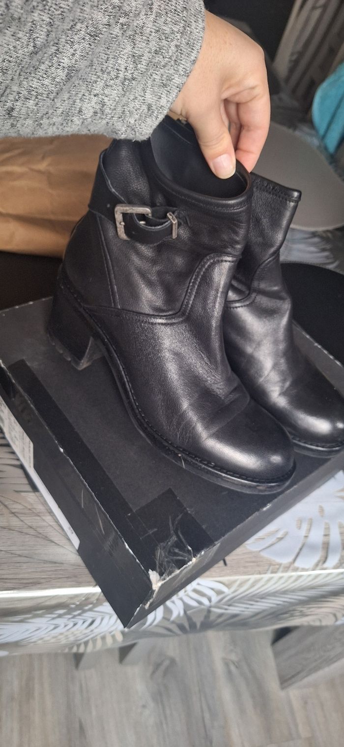 Bottines en cuir - photo numéro 3