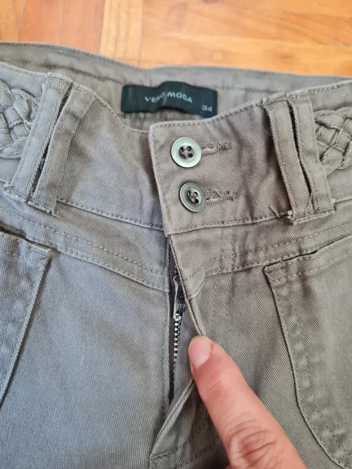 Pantalon femme taille haute Véronique Moda T34 - photo numéro 4