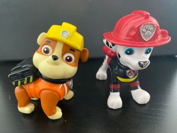 2 figurines pat patrouille 