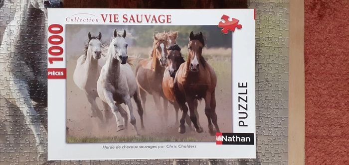 🐴Puzzle chevaux 1000 pièces - photo numéro 3