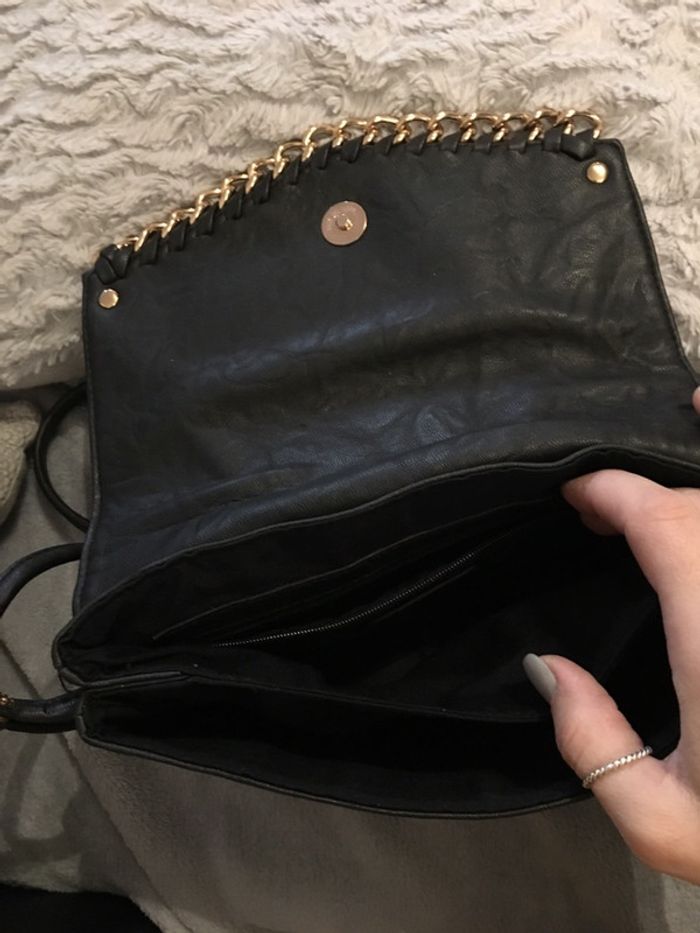 Pochette noir chaîne - photo numéro 2