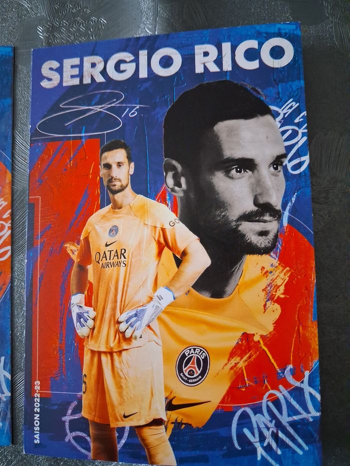 5 cartes joueurs PSG - photo numéro 4