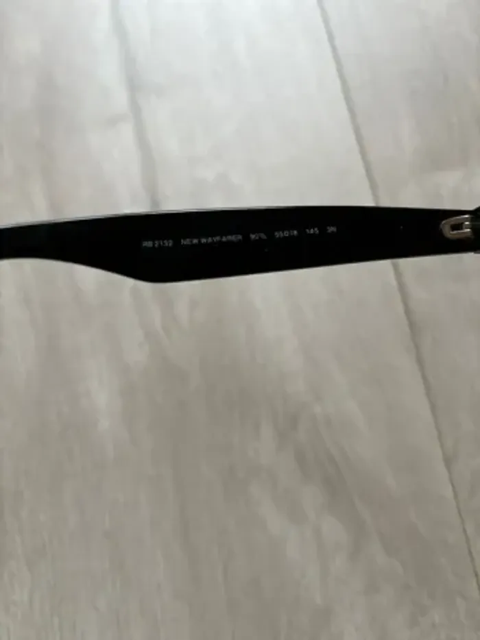 Lunette de soleil Ray-Ban New Wayfarer solaire noire - photo numéro 11