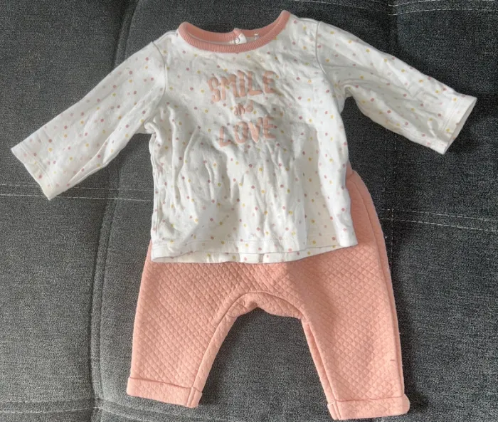 Ensemble fille 3mois