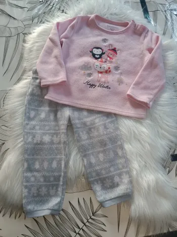 Pyjama polaire bébé fille