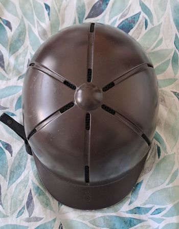 Bombe d'équitation fouganza réglable