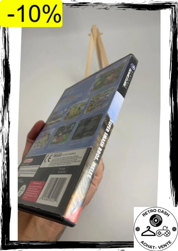 Super Smash Bros Mêlée GameCube Pal Fr sans notice, Rayé mais fonctionne - photo numéro 8