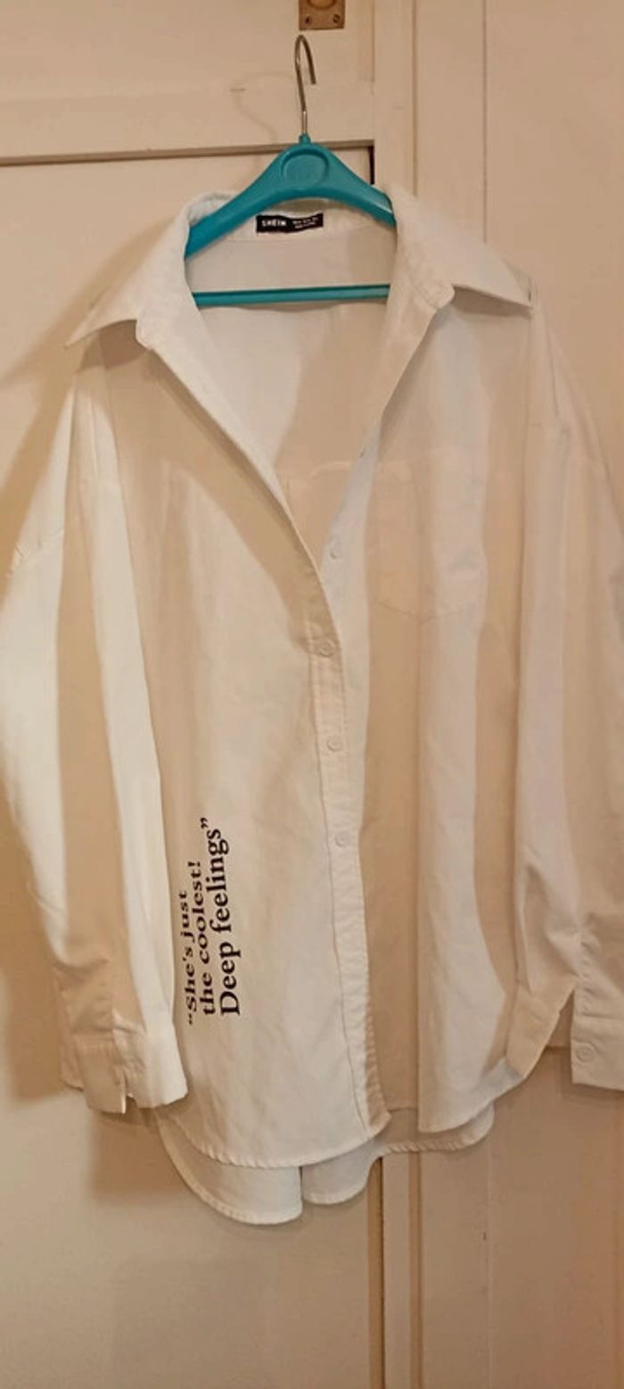 Chemise blanche taille M