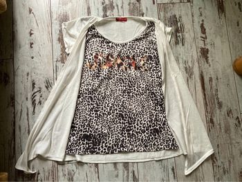 Tee shirt femme 2en 1