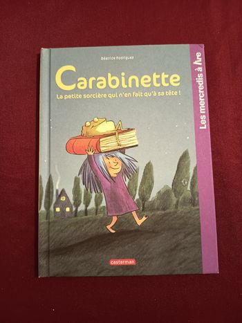 Livre " Carabinette "