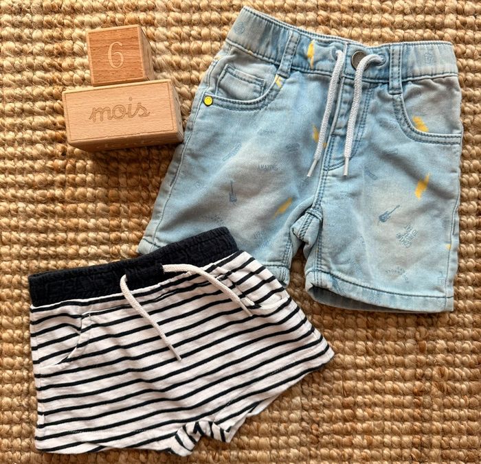 Lot shorts 6mois / 68cm