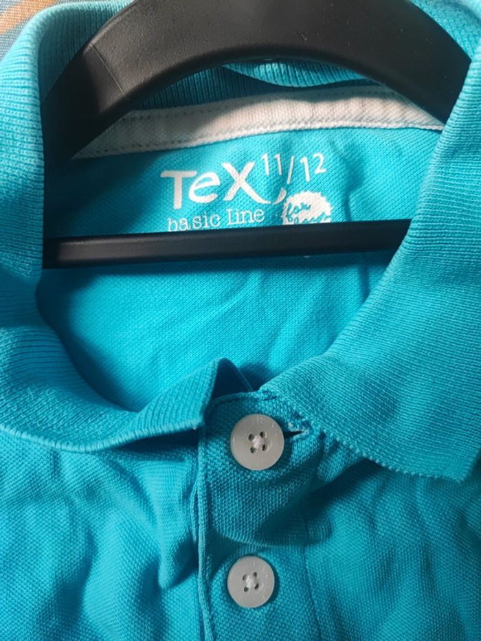 Polo polos turquoise 11/12 ans - photo numéro 4